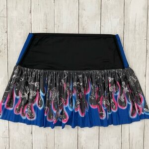Lucky in Love Bethanie Mattel-Sands Black, Pink, Blue Skort. Shorts underneath L